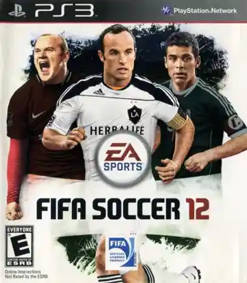 FIFA Soccer 12 (USA) (En,Fr,Es) (v1.06) (Disc) (Update) box cover front